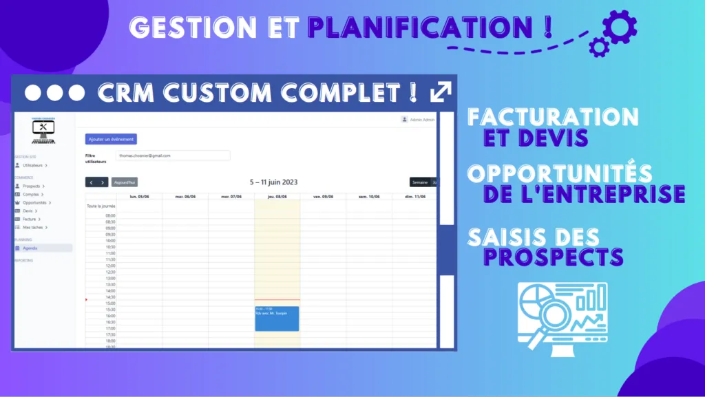 Solutions SaaS sur mesure